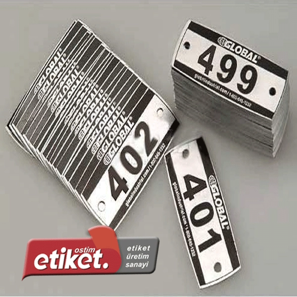 UV Metal Etiket