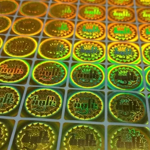 3D Hologram Etiket
