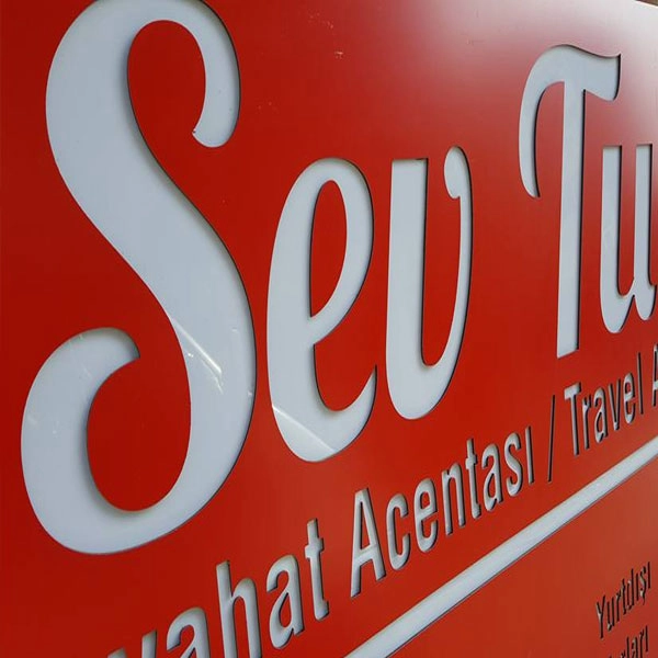 Alüminyum Kompozit Dekupe Tabela