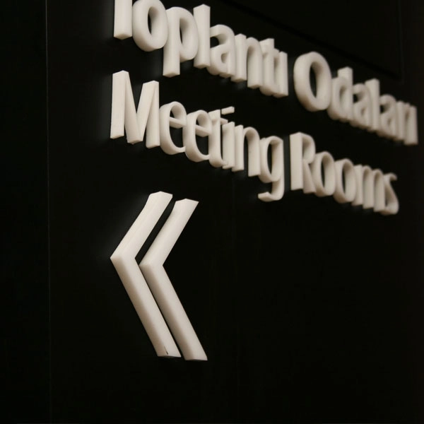 Aynalı Dekota ve Pleksi Kesim Harf