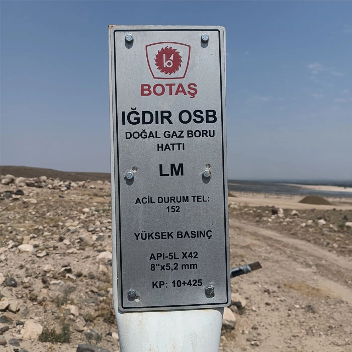 İzmir Botaş Levha Üretimi - Görsel 8