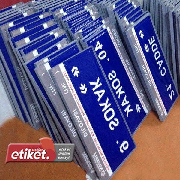 Cadde ve Sokak Levhaları - Görsel 1