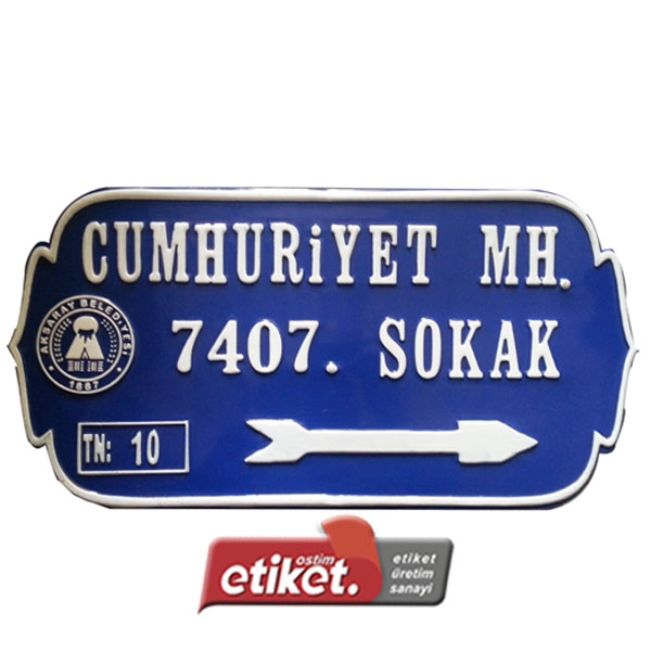 Cadde ve Sokak Levhaları - Görsel 3
