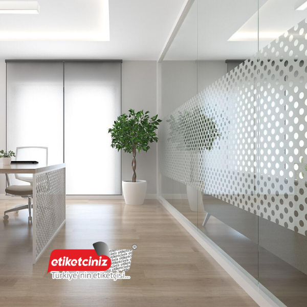 Cam Dekor Folyo Kumlama Uygulama