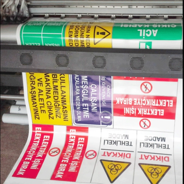 Dijital Baskı Folyo Uygulama