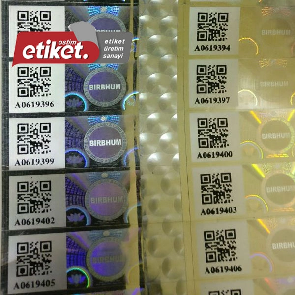 Hologram Numaratör Etiket - Görsel 7