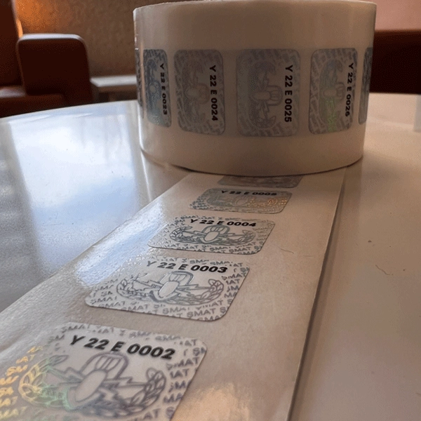 Hologram Numaratör Etiket - Görsel 8