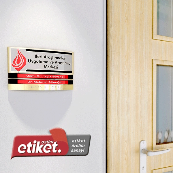 İç Mekan Kapı İsimlik - Görsel 3