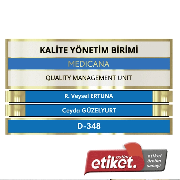 İç Mekan Kapı İsimlik - Görsel 5