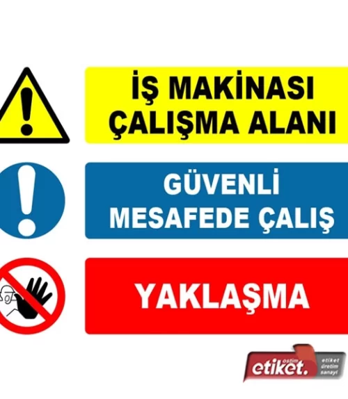 Kırıkkale Tehlike Uyarı İşaretleri Üretimi - Görsel 4