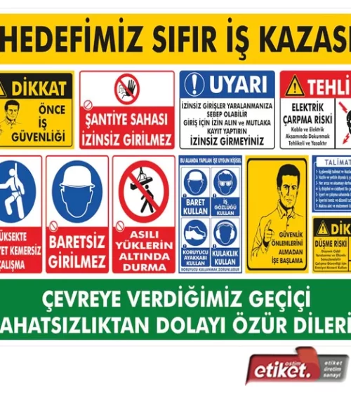 Kırıkkale Tehlike Uyarı İşaretleri Üretimi - Görsel 7
