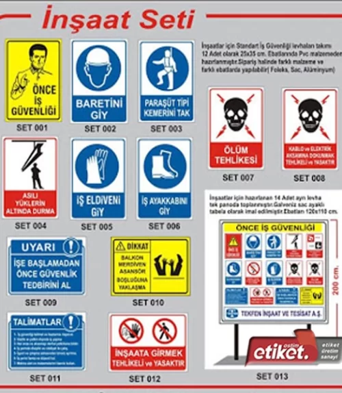 Kırıkkale Tehlike Uyarı İşaretleri Üretimi - Görsel 8