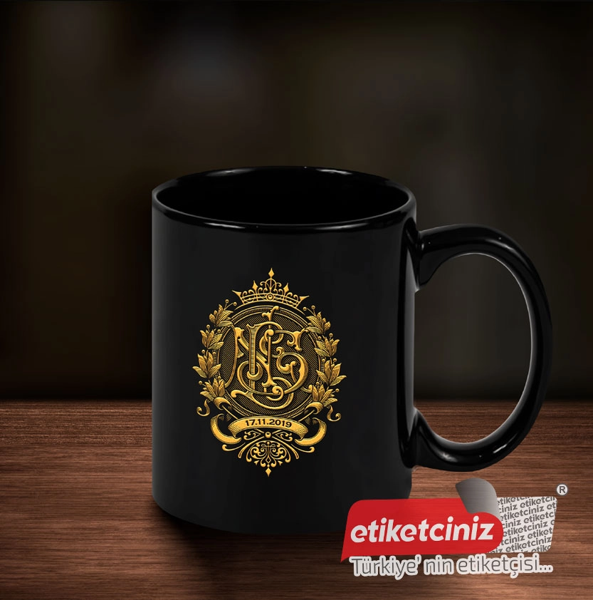 Kabartmalı Kupa Etiket