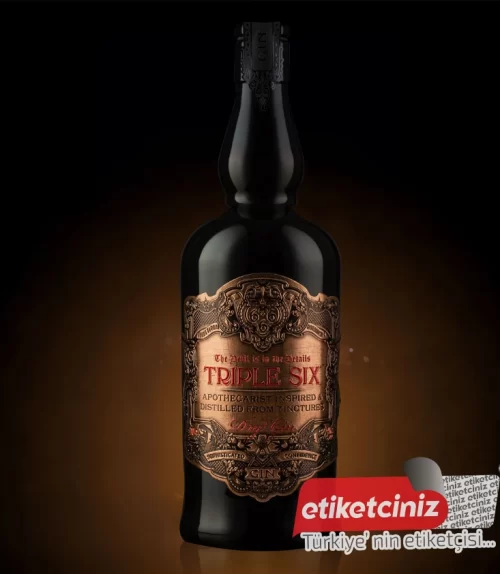 Kabartmalı Şişe Etiket - Görsel 5