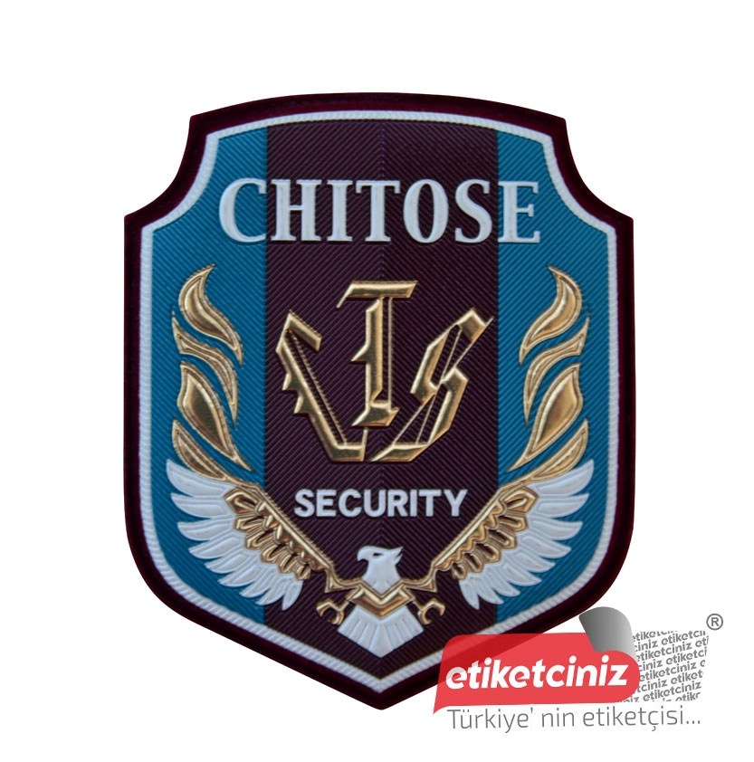 Kabartmalı Tekstil Etiket - Görsel 2