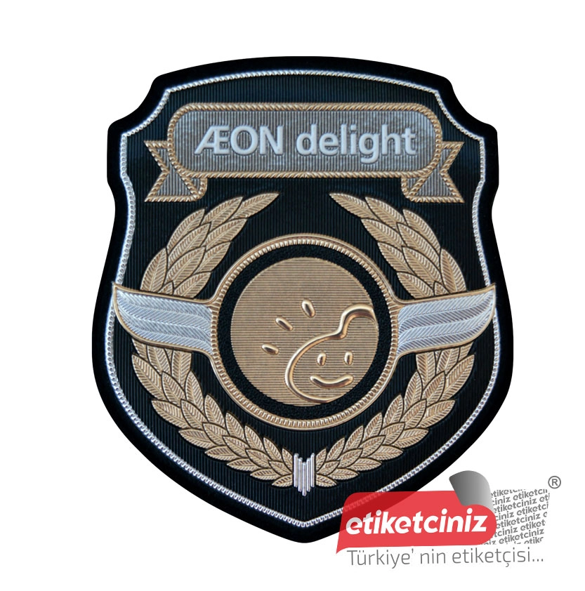 Kabartmalı Tekstil Etiket - Görsel 4