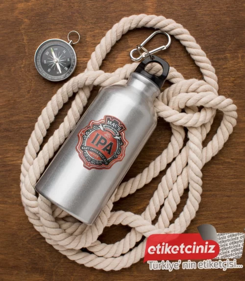 Kabartmalı Termos Etiket