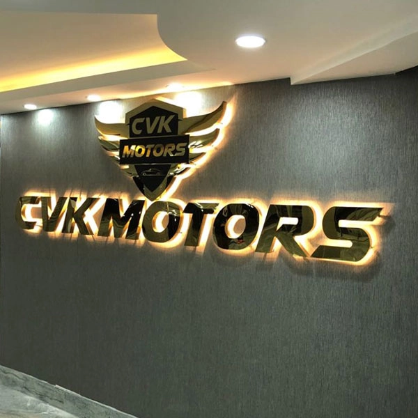 Krom Kutu Harf Tabela - Görsel 3