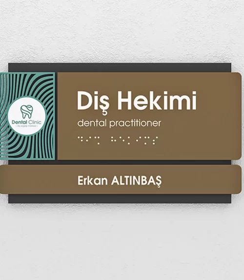 Magnet Kapı İsimlikleri - Görsel 2