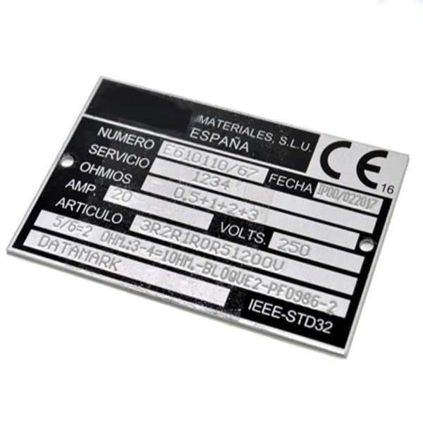 Metal Etiket - Görsel 6