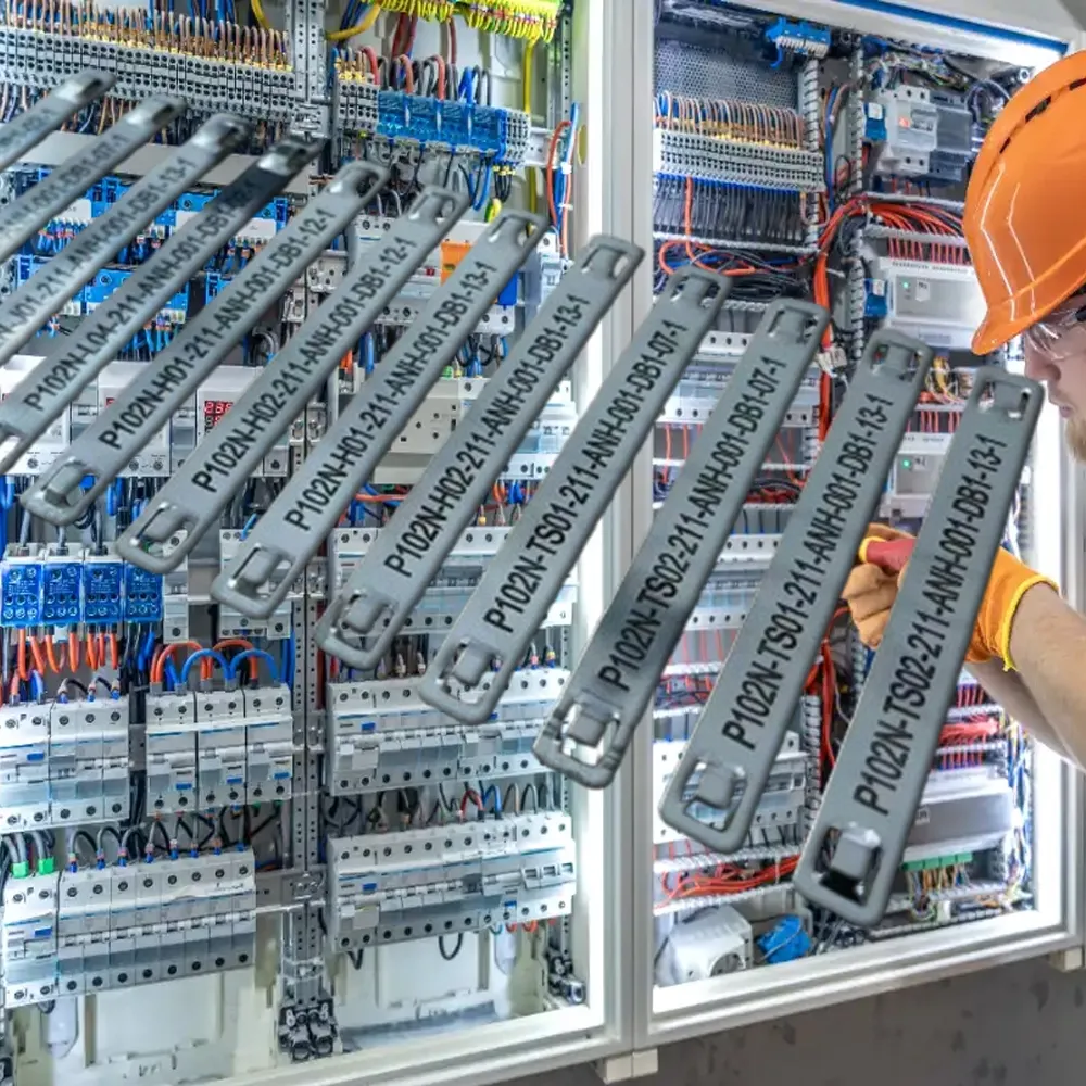 Paslanmaz Kablo Etiket - Görsel 5