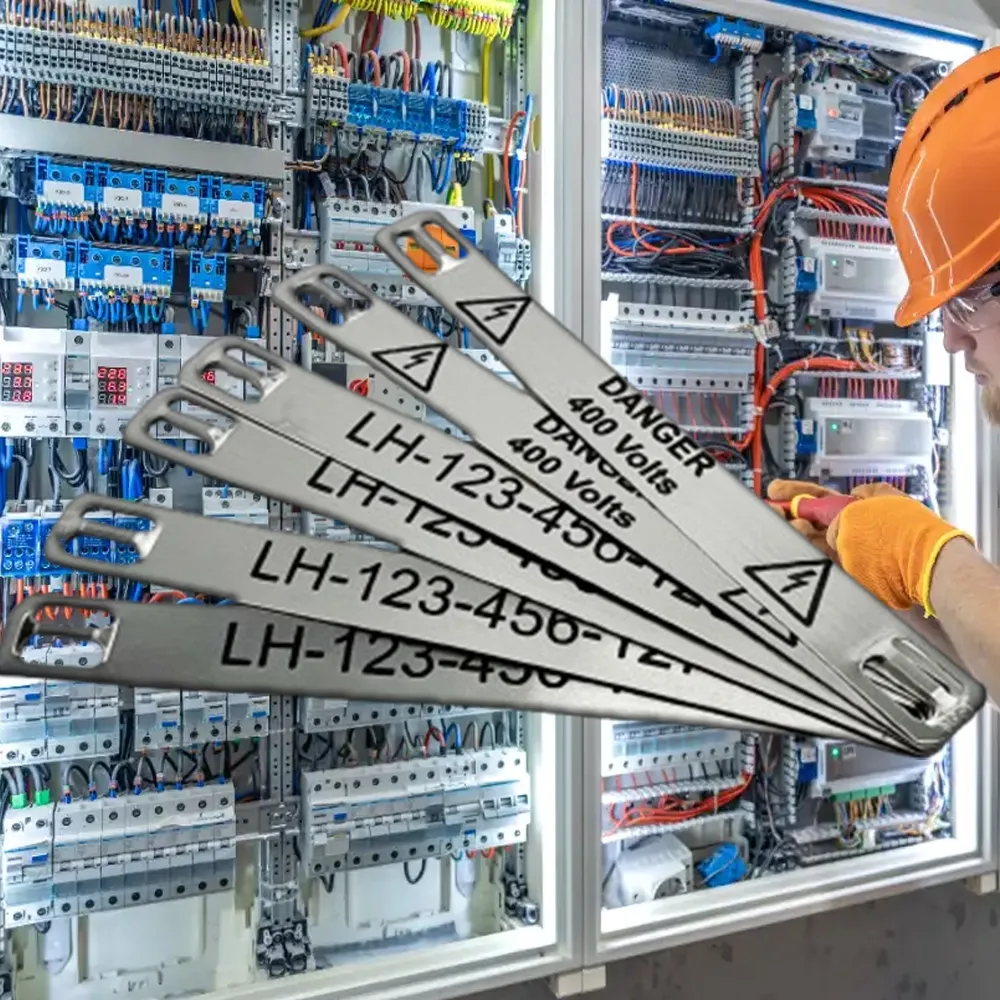 Paslanmaz Kablo Etiket - Görsel 6