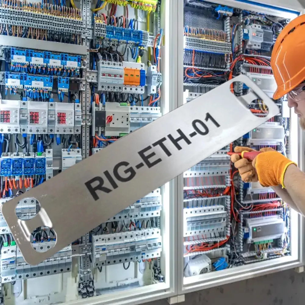 Paslanmaz Kablo Etiket