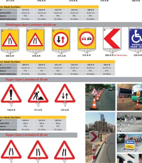 Plastik ve Metal Trafik Otopark Ekipmanları - Görsel 11
