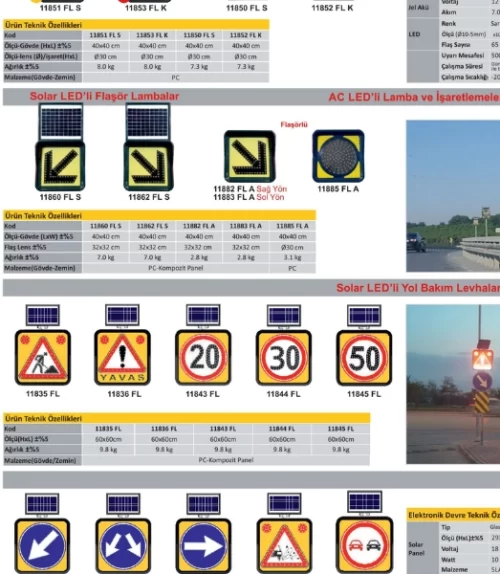 Plastik ve Metal Trafik Otopark Ekipmanları - Görsel 6