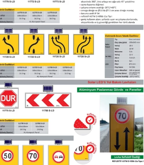 Plastik ve Metal Trafik Otopark Ekipmanları - Görsel 7