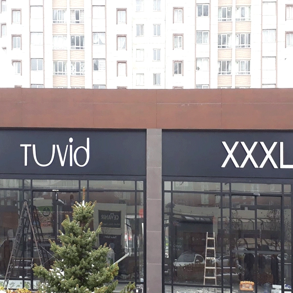 Pleksi Kutu Harf Tabela