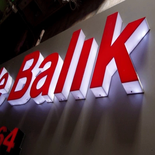 Pleksi Kutu Harf Tabela - Görsel 3