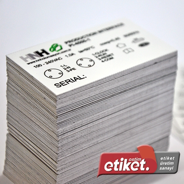 Sublimasyon Etiket örnek çalışma 6