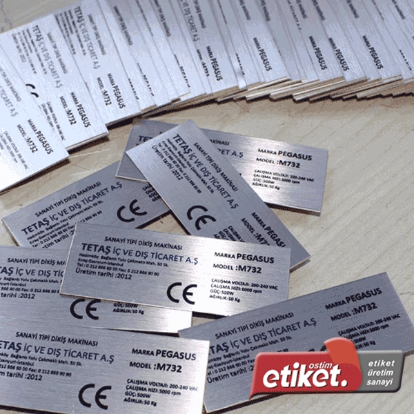 Sublimasyon Etiket örnek çalışma 7