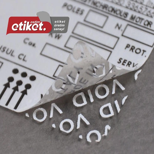 Void Hologram Etiket