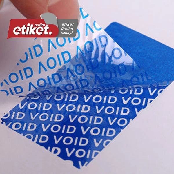 Void Hologram Etiket