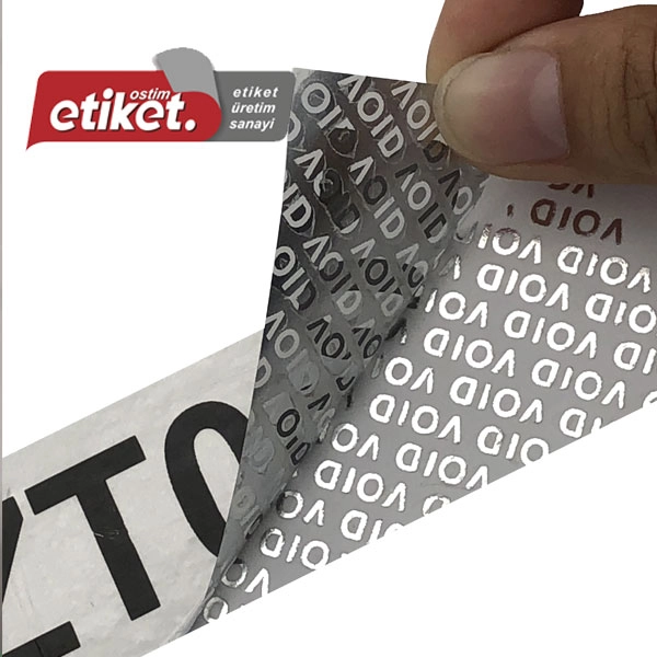 Void Hologram Etiket