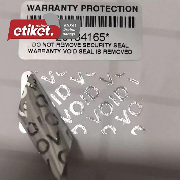 Void Hologram Etiket