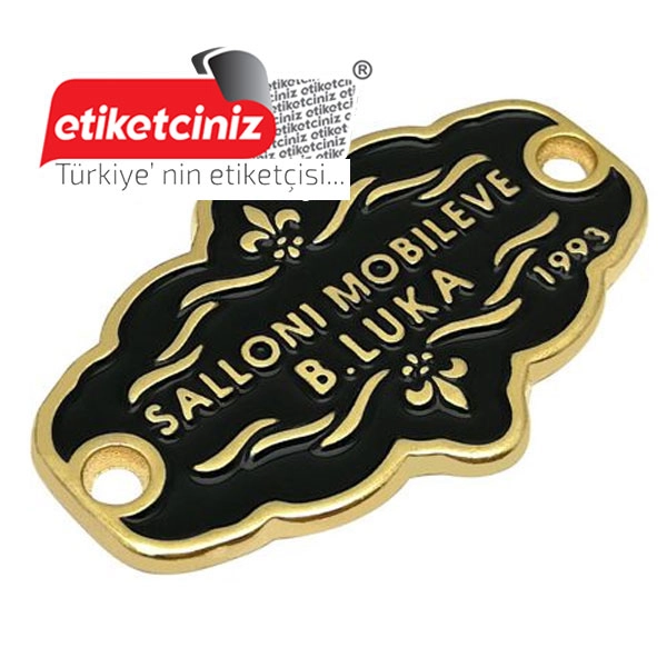 Zamak Döküm Etiket
