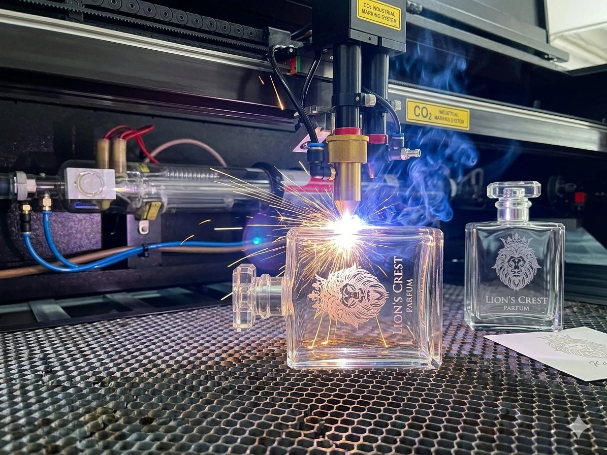 Cam Lazer Markalama örnek çalışma 5