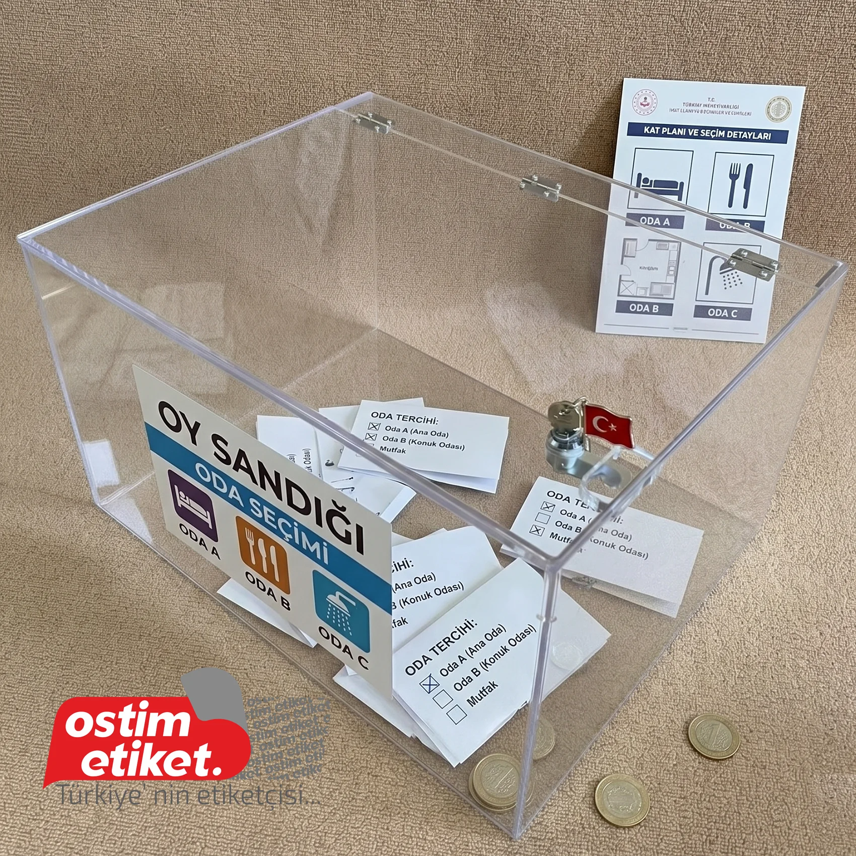 Pleksi Oy Sandığı örnek çalışma 8