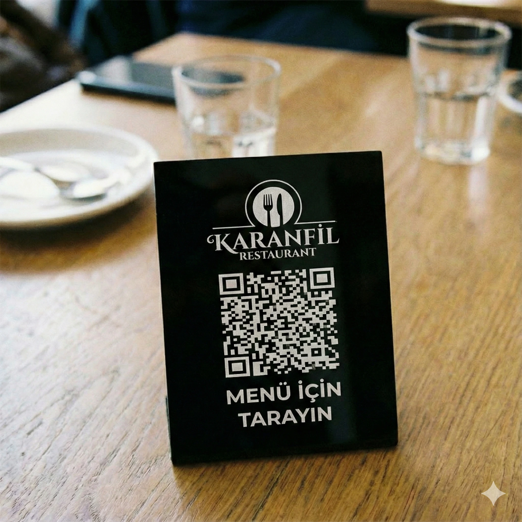 Pleksi QR Menü