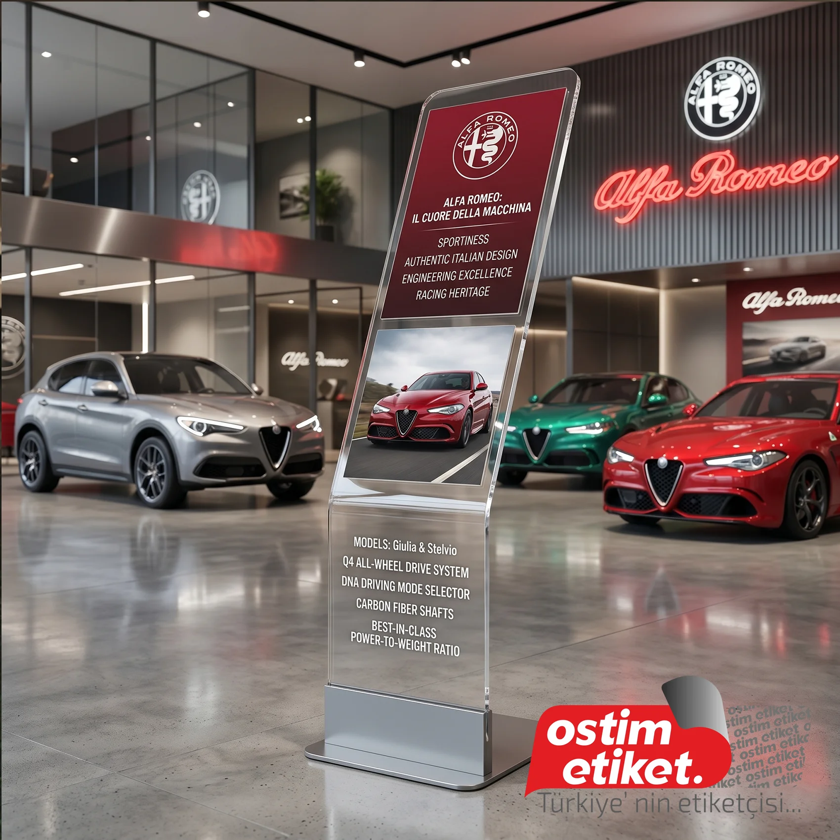 Pleksi Ürün Teşhir Standı örnek çalışma 4