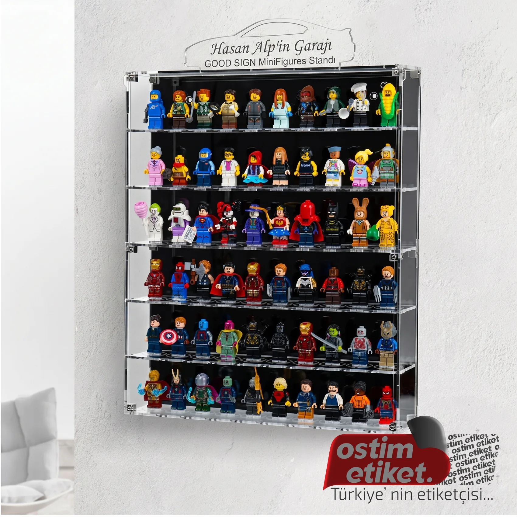 Pleksi Koleksiyon Standı örnek çalışma 1