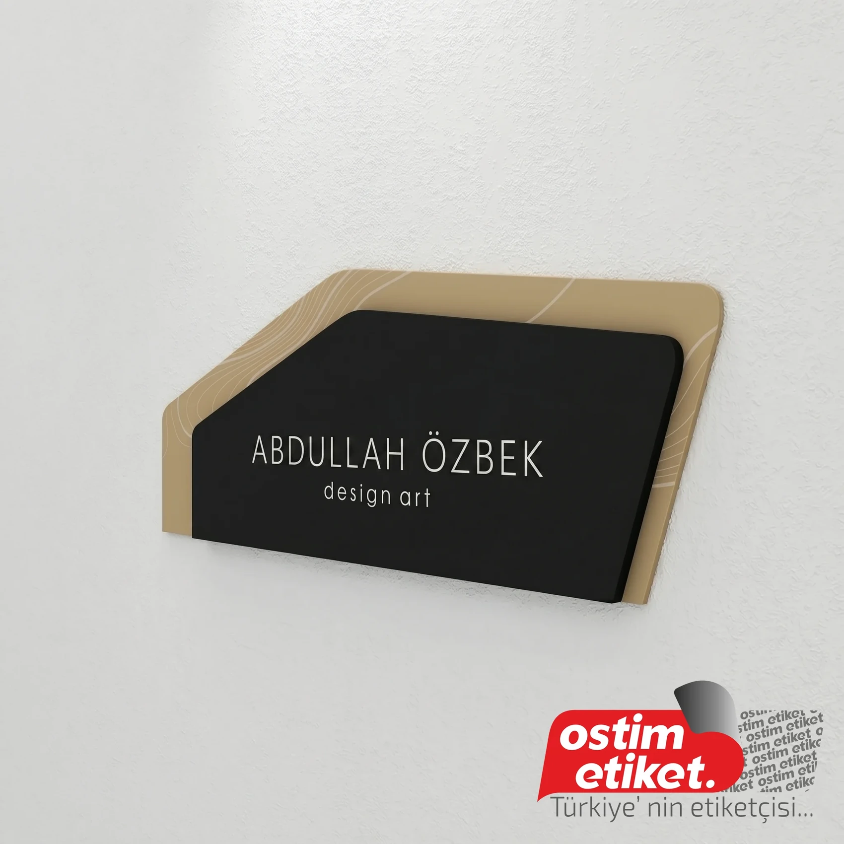 Magnet Kapı İsimlikleri örnek çalışma 7