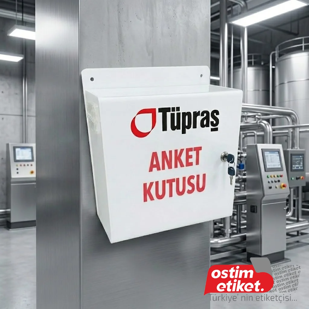 Pleksi Anket Kutusu örnek çalışma 6