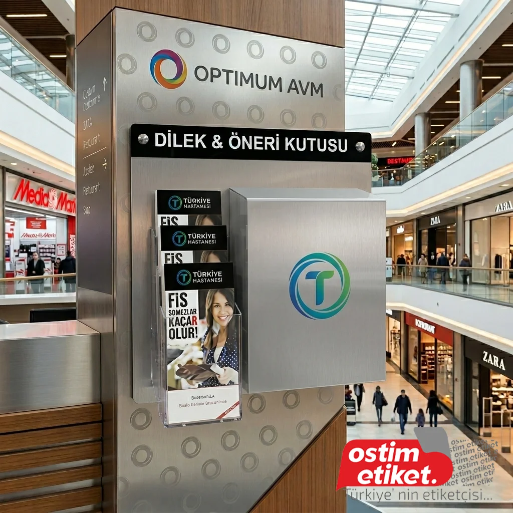 Pleksi Anket Kutusu örnek çalışma 8
