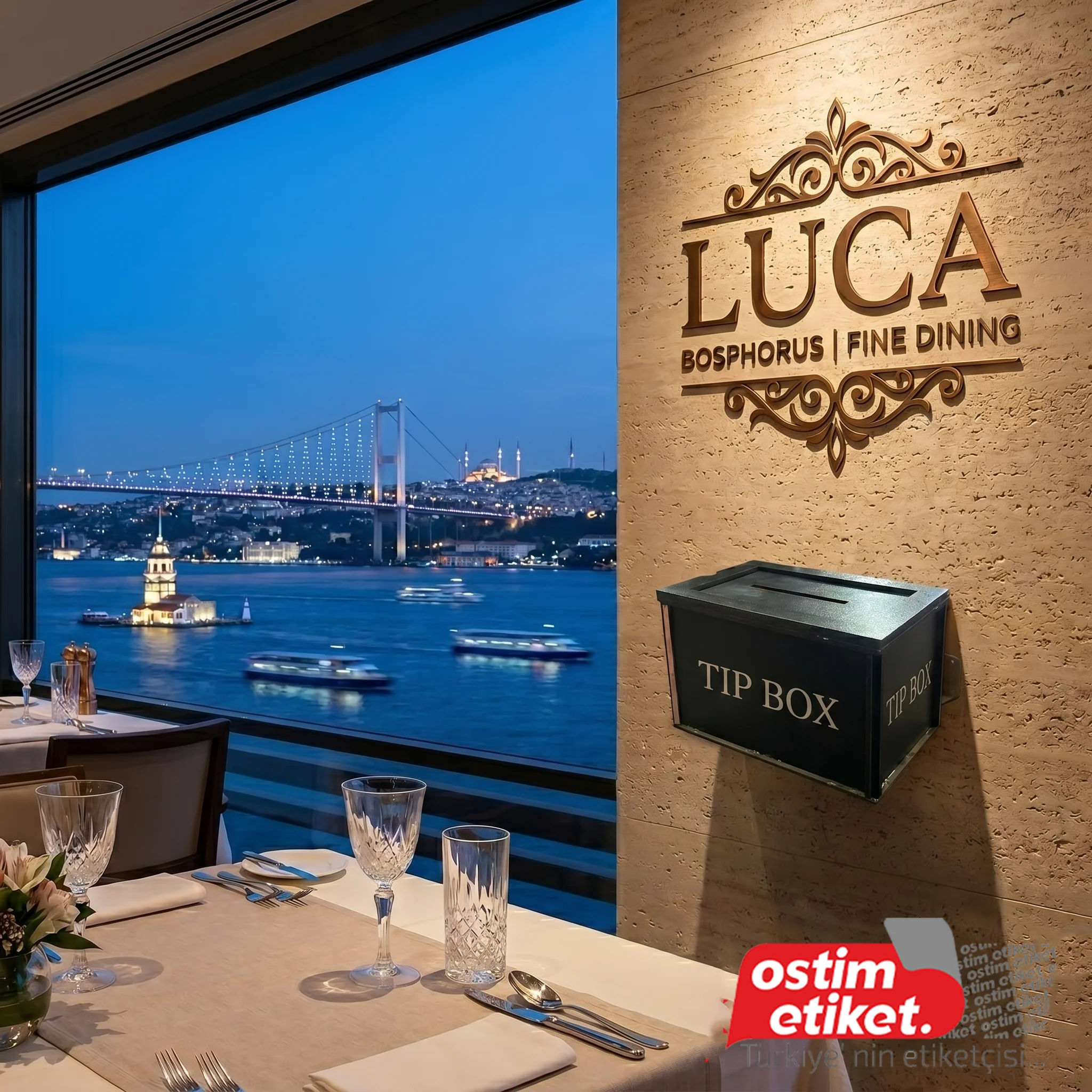 Pleksi Bahşiş Kutusu örnek çalışma 8