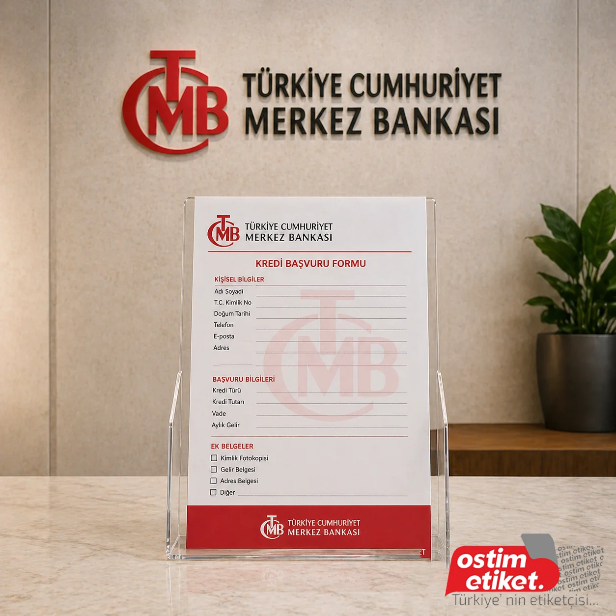 Pleksi Broşürlük ve Föylükler örnek çalışma 3