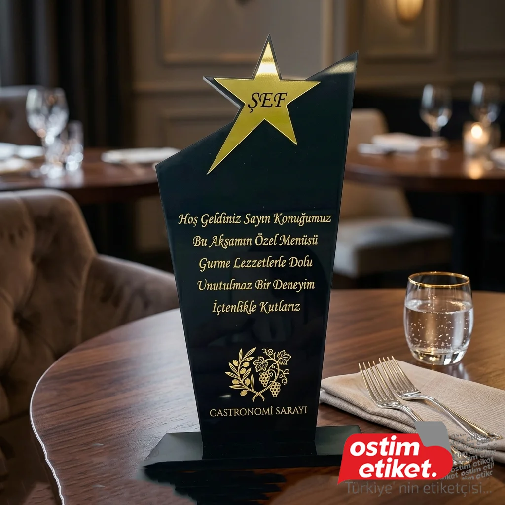 Pleksi Plaket ve Ödüller örnek çalışma 2